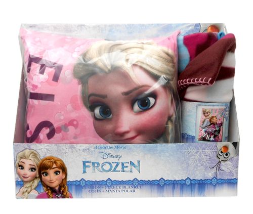Frozen fleece blanket + cushion set na Arena.pl