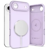 etui tech-protect silicone magsafe na iphone 17 air - fioletowe