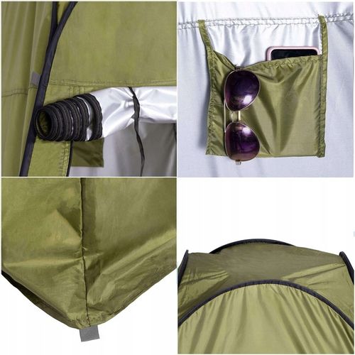 NAMIOT NA PRYSZNIC TOALETA WC PRZEBIERALNIA PRZENOŚNA KEMPINGOWY PLAŻOWY na Arena.pl