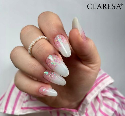 CLARESA SOFT&EASY ŻEL BUDUJĄCY UV/LED GEL BUILDING 45g MILKY WHITE na Arena.pl