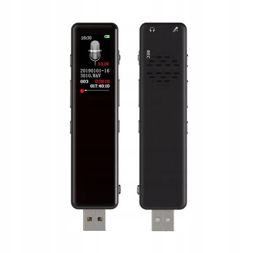 Szpiegowski Dyktafon cyfrowy 1536Kbps 8GB detekcja na Arena.pl