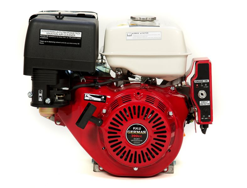 SILNIK SPALINOWY GERMAN 13KM GX390 ZAGĘSZCZARKA E+ zdjęcie 1