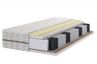 Materac 7 stref Pocket Lateks Kokos H3 H4 130x200