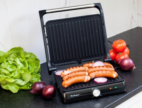 Opiekacz BERLINGER grill elektryczny| toster panini | rozkładany 180° na Arena.pl