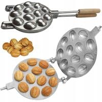 FORMA OPIEKACZ DO PIECZENIA CIASTEK ORZESZKÓW PATELNIA NA ORZESZKI DUŻE #70