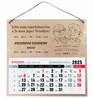 PREZENT NA DZIEŃ BABCI I DZIADKA KALENDARZ