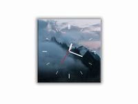 ZEGAR SZKLANY KWADRATOWY - Góry