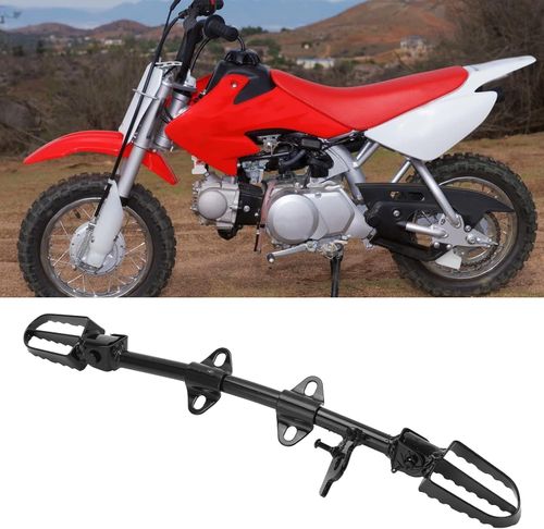 Uchwyt podnóżków do pitbike CRF50 50/70/110/125cc stalowy czarny na Arena.pl