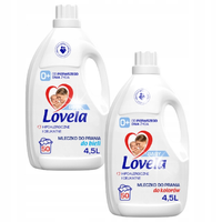 Lovela Baby hipoalergiczny płyn prania mleczko dla dzieci 2x 4,5 KOLOR BIEL