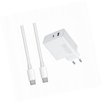 Szybka ładowarka 45W z długim kablem 2m 2 wejścia do Maxcom MM720