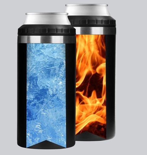 Kubek Termiczny 4w1 dla Męża Chłopaka Pingwin 480ml Czarny Stal Prezent na Arena.pl