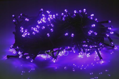 LAMPKI CHOINKOWE 500 LED FIOLETOWE 38M ŚWIATEŁKA NA CHOINKĘ LED ZEWNĘTRZNE na Arena.pl