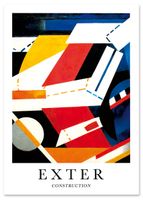 Plakat Alexandra Exter abstrakcja 40x50 cm