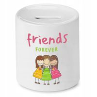 Skarbonka Dla Przyjaciela Friends Forever Prezent Z Nadrukiem Ze Zdjęciem