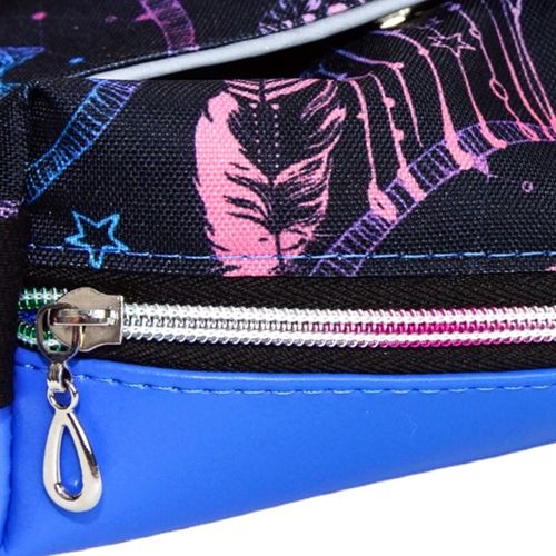 Torebka Na Ramię z Motywem Łapaczy Snów i Niebieską Ekoskórą – Handmade na Arena.pl