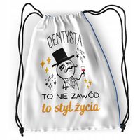 Plecak Sportowy Szkolny Dla Dentysty Worek Z Nadrukiem Ze Zdjęciem