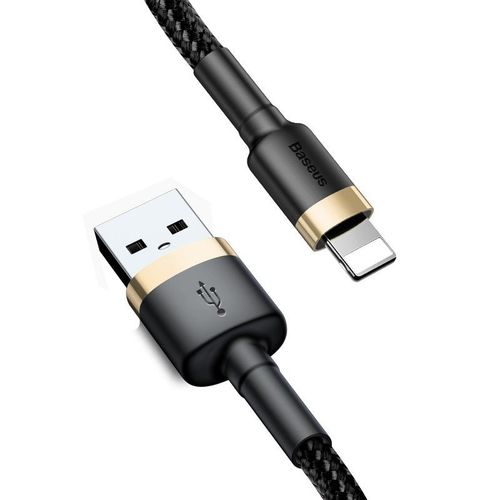 kabel usb lightning  baseus cafule 2a 3m (złoto-czarny) na Arena.pl