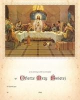 Obrazek / Wkładka  Do Pierwszej Komuni Świętej