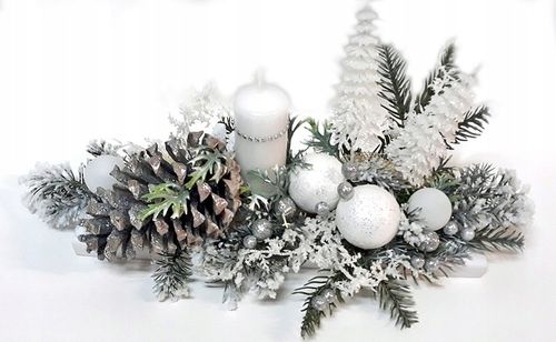 Stroik białe choinki S47 na Arena.pl