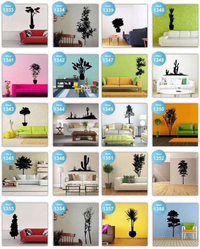 NAKLEJKI na ścianę ścienne DRZEWO drzewa 160cm na Arena.pl