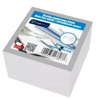 Kostka Papierowa Biała 85X85X35 Mm Nieklejona