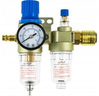 REDUKTOR POWIETRZA FILTR NAOLEJACZ SPRĘŻARKI ODWADNIACZ DO KOMPRESORA 1/4"