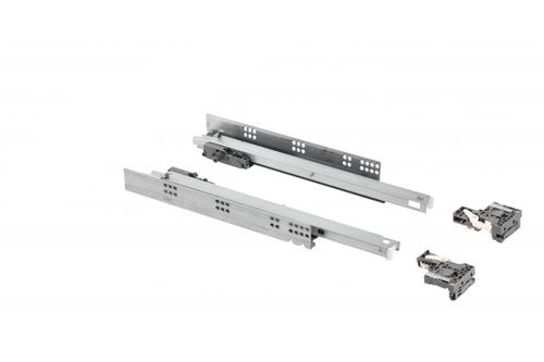 Prowadnica dolnego montażu, L-450 mm, Pełny wysuw, Push to Open na Arena.pl