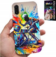 ETUI DO HUAWEI P SMART 2019 - ROCK PERKUSJA BĘBNY KOŚCIOTRUP POKROWIEC