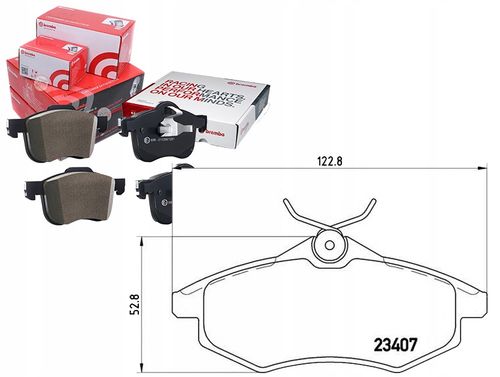 KLOCKI HAM CITROEN C2 BREMBO na Arena.pl