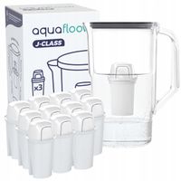 Dzbanek filtrujący AquaFloow J-CLASS 2,5l czarny + 12x wkład filtr wody
