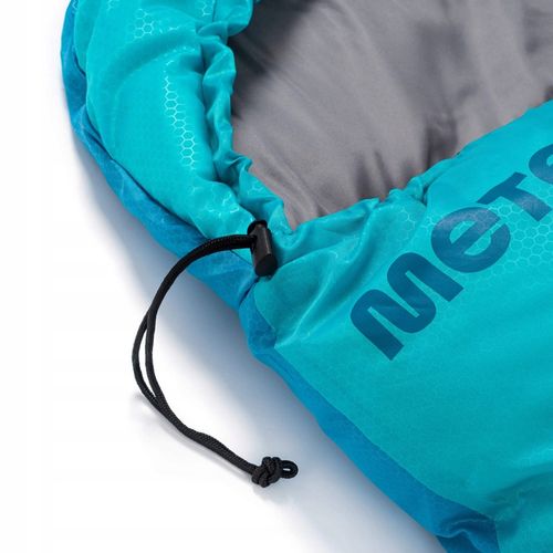 ŚPIWÓR TURYSTYCZNY KOŁDRA Z KAPTUREM PODUSZKĄ SAFARI METEOR lewy na Arena.pl