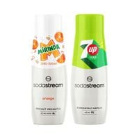 2X Soda Stream MIRINDA ZERO + 7UP ZERO Syrop do Saturatora Koncentrat Sok