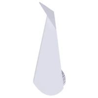 Metalowy kinkiet ścienny ORIGAMI PAWN-W LED 3W 3000K ptak biały