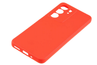 Etui silikonowe Tint do Realme C75 czerwony