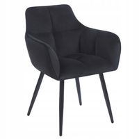 krzesło k40-fx velvet czarne