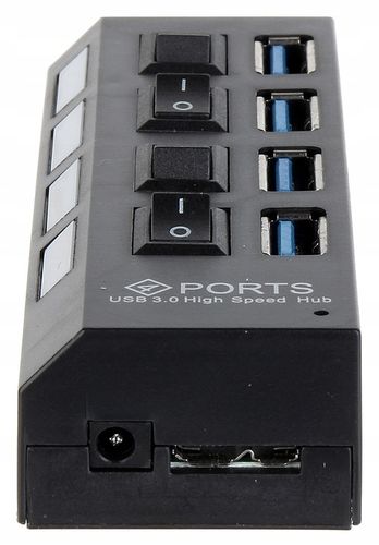 Rozgałęźnik HUB-USB3.0-1/4 na 4 gniazda na Arena.pl