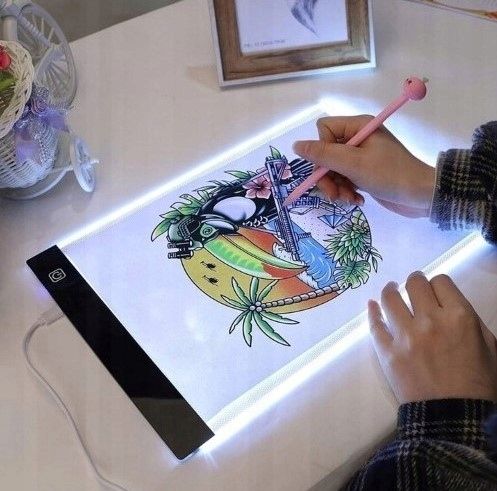 Tablet Graficzny A4 LED! Idealny Prezent dla Ucznia Szkoły Podstawowej na Arena.pl