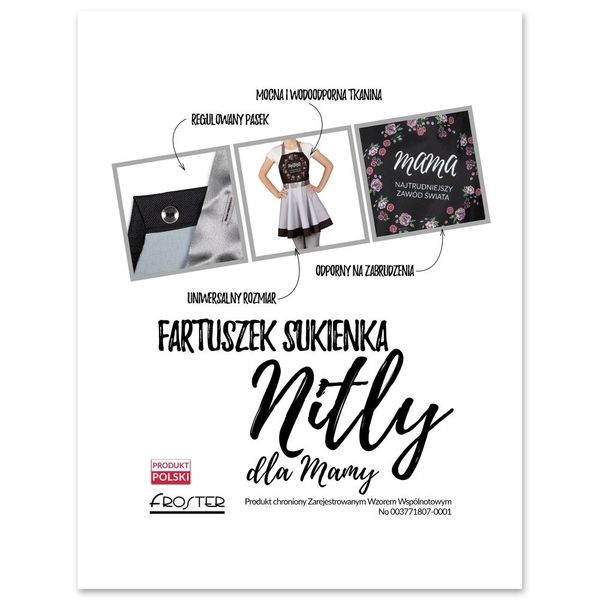 Nitly dla Mamy - Fartuszek Sukienka zdjęcie 8
