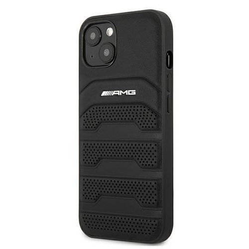 AMG AMHCP13SGSEBK iPhone 13 mini 5,4" czarny/black hardcase Leather na Arena.pl