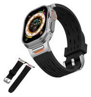 Pasek do Apple Watch 1 2 3 4 5 6 7 8 9 SE 38MM 40MM 41MM czarny opaska
