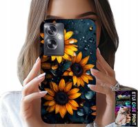 ETUI DO OPPO A79 5G - SŁONECZNIKI, SŁONECZNIK, KWIECISTE WZORY