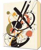 Obraz 30x40cm Abstrakcyjny Rapsod