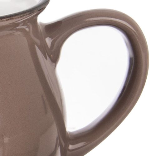 Kubek do kawy ceramiczny brązowy 320 ml na Arena.pl
