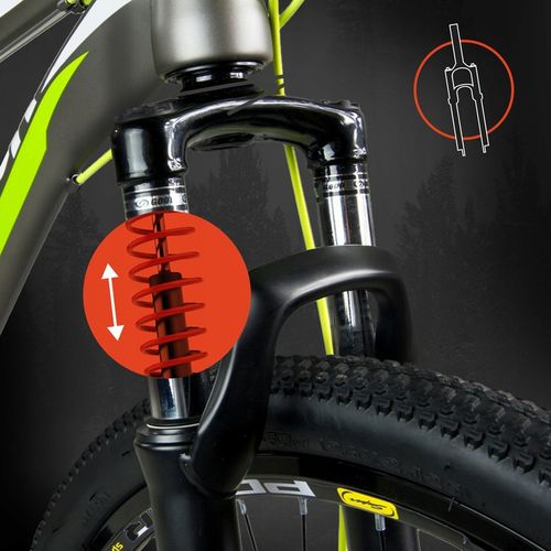 ROWER GÓRSKI MTB 26 SHIMANO 21 BIEGÓW SHIMANO 2xTarcze RAMA 18" KOŁA 26" na Arena.pl