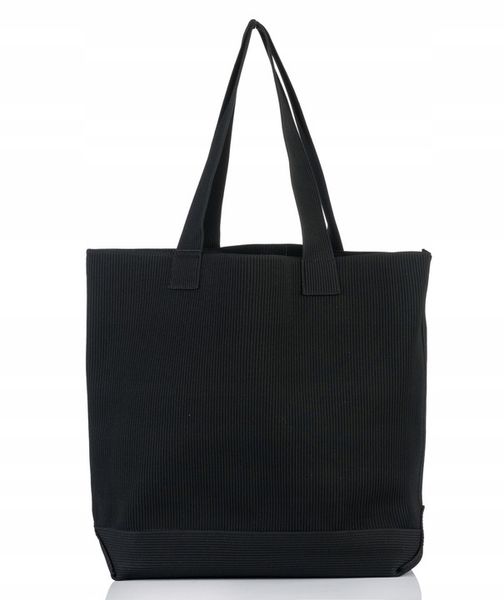 Monnari torebka shopper poliester czarny zdjęcie 10