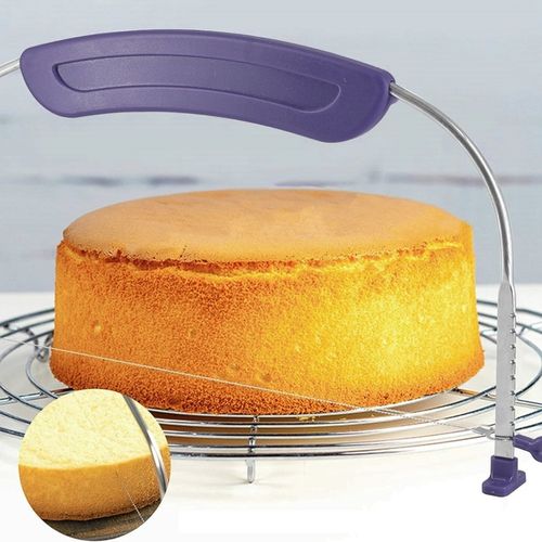 Nóż strunowy do ciasta nóż do biszkoptu krajacz cukierniczy regulacja na Arena.pl