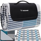 Koc Piknikowy Plażowy z Izolacją Duża Mata Polarowa Wodoodporna 200 x200 cm