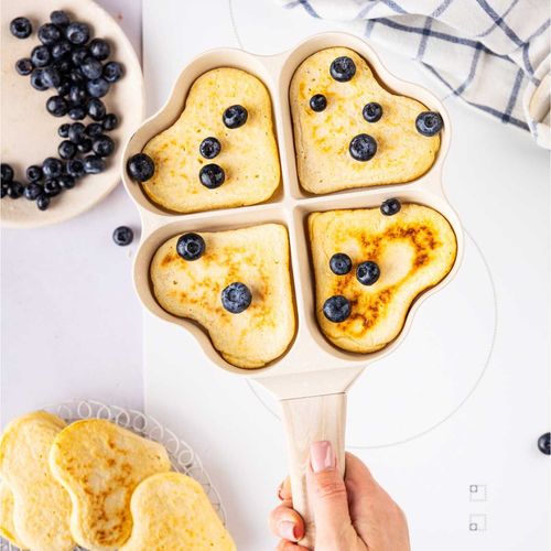 patelnia marmurkowa do jajek placków 4 sekcje serduszka klausberg kb-7819 na Arena.pl