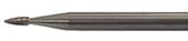 frez spiekowy mini 'g' łukowy, szpiczasty hfg 01504.03 - hfg01504.03