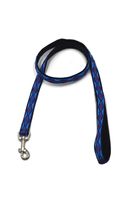 A-212 SMYCZ DLA PSA PODWÓJNA ROMB 20mm/130cm Kolor - Błękitny
